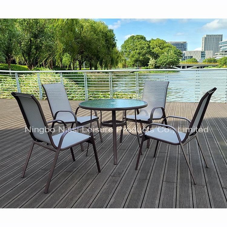 5 Piece Outdoor Dining Patio Garden Furniture Set