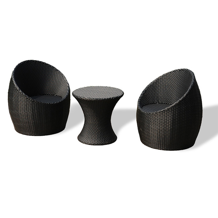 Rattan Egg Patio Bistro Set