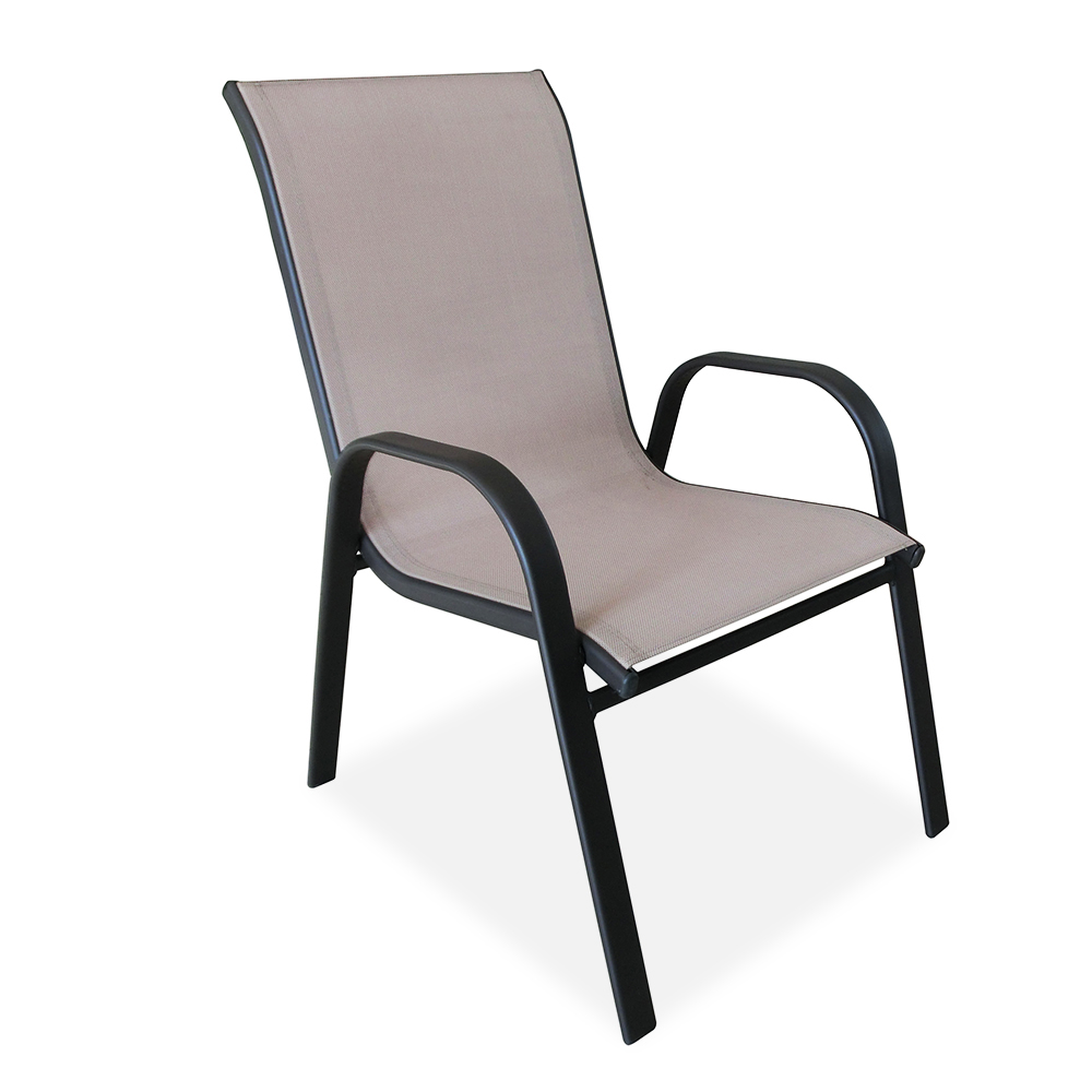 2022 Outdoor Cheap Wholesale Modern Leisure Metal Steel Stackable Terrace Hotel Dining Patio Garden Furniture