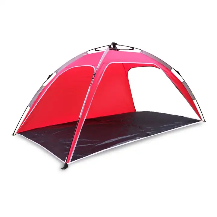 Automatic Quick Set Pop Up Outdoor Custom Easy Setup Portable Folding Logo Sunshade Sun Shade Beach Tent Camping For Beach
